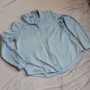 💜aerie💜 Chambray Shirt